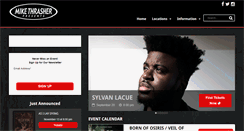 Desktop Screenshot of mikethrasherpresents.com
